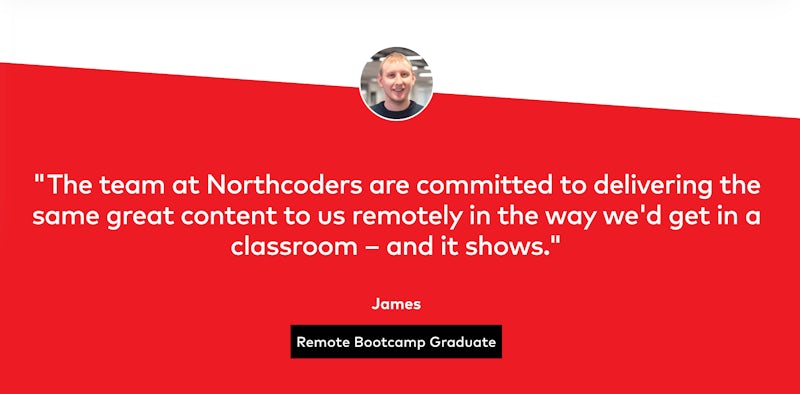 James Remote Coding Bootcamp Review Northcoders