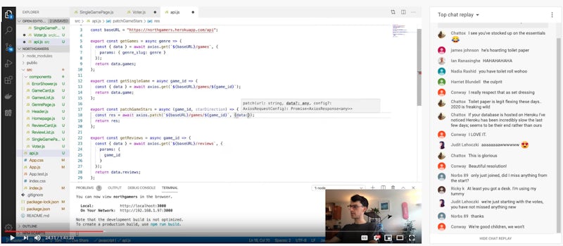 Inside our Web Development: Remote course