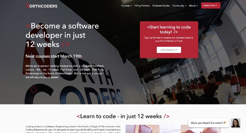 How Northcoders took me from uni dropout to prospective developer