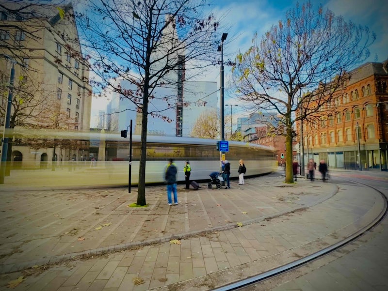 Manchester food tram stops