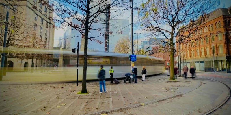 Manchester food tram stops