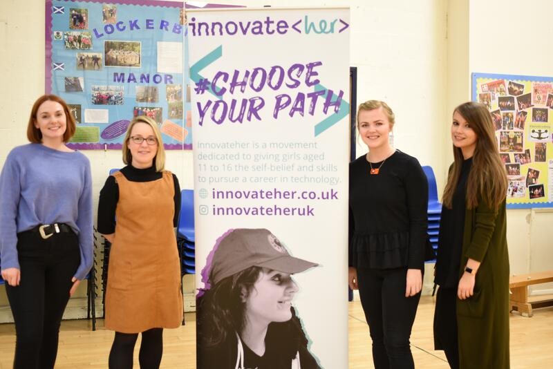 We've Partnered with InnovateHer to Empower Girls and Tackle Inequality in Tech