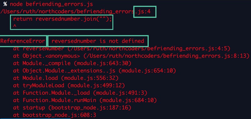 Making Friends with Errors in Your Code