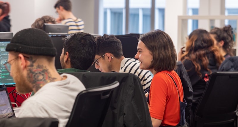 Software developers at Northcoders