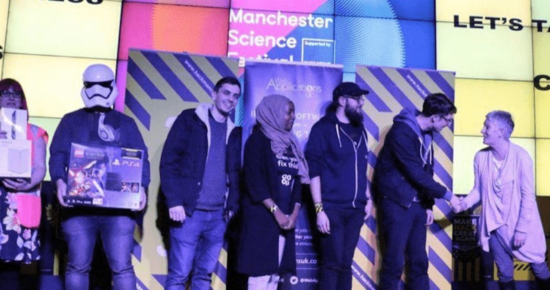 We Won the Co-op Digital challenge at HackManchester 2016