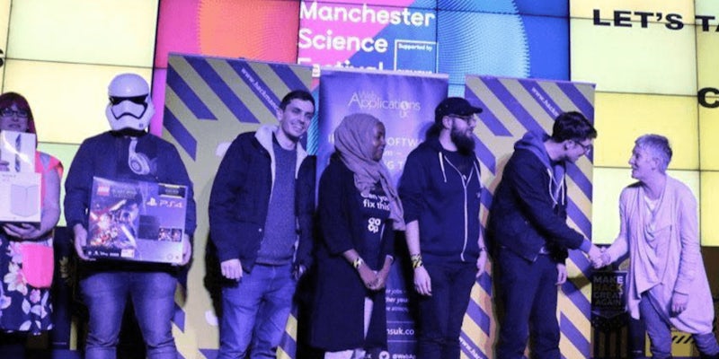We Won the Co-op Digital challenge at HackManchester 2016
