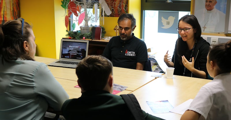 Inspiring The Next Generation of Potential Coders