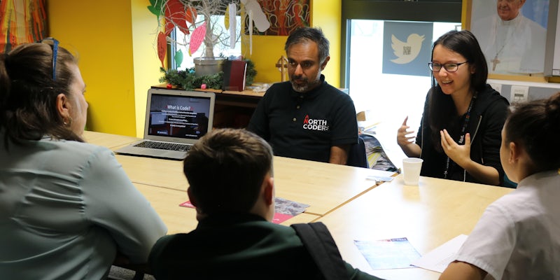 Inspiring The Next Generation of Potential Coders