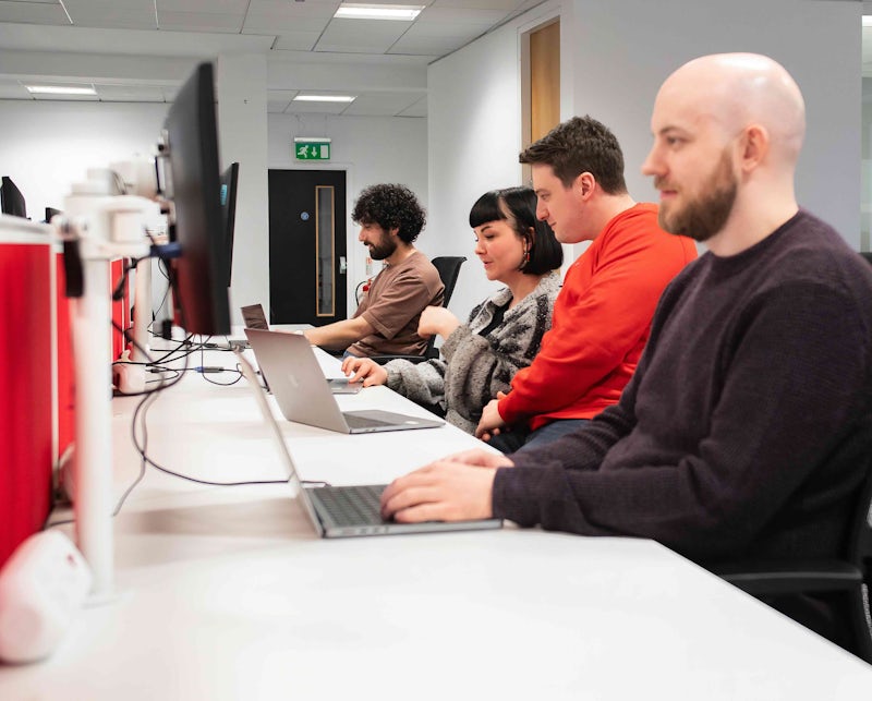 Software development bootcamp learning in Manchester