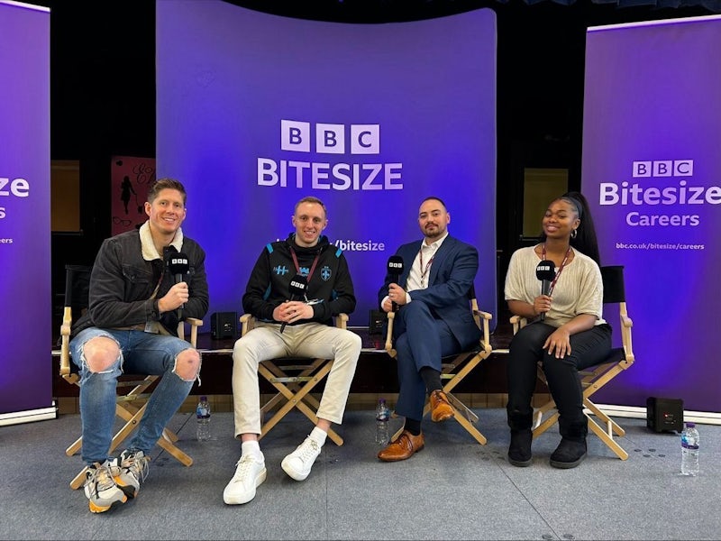Cole Walton at BBC Bitesize event