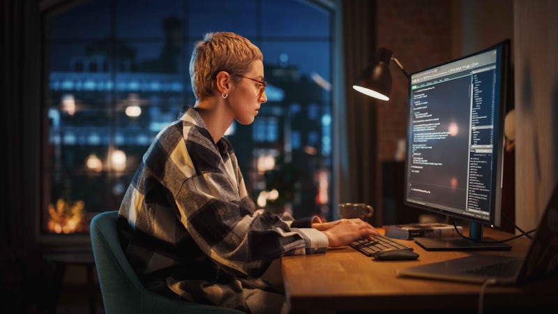 Solo programmer working from home