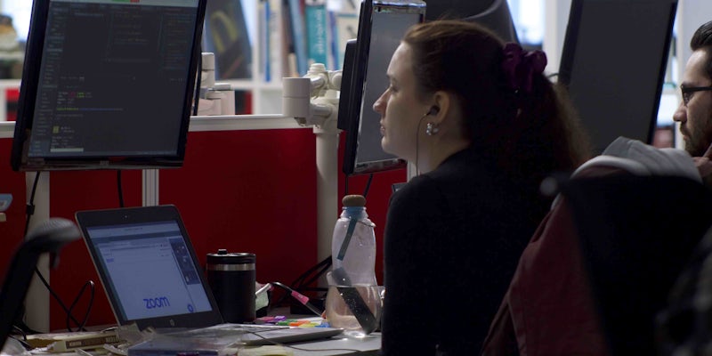 Individual coding at Northcoders