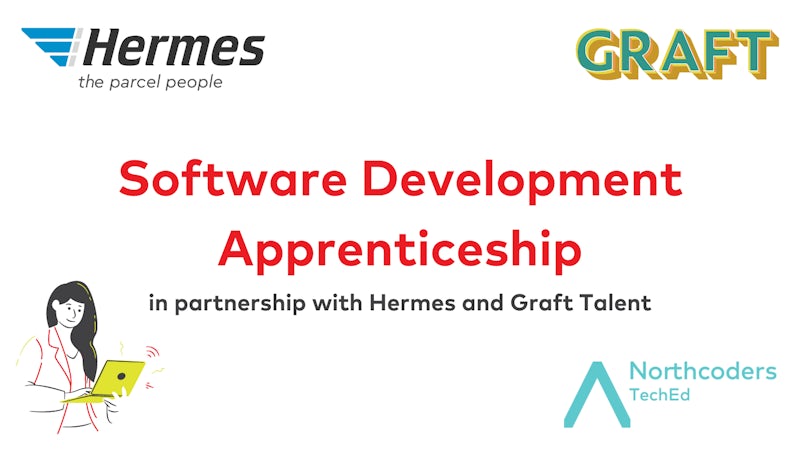 Hermes partners with Northcoders TechEd and Graft Talent