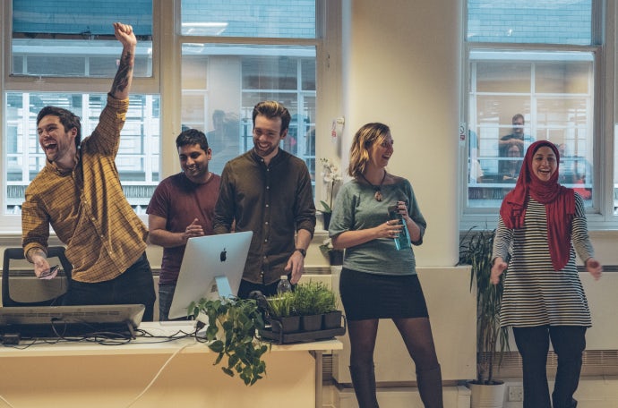 Software engineering course graduation in Manchester