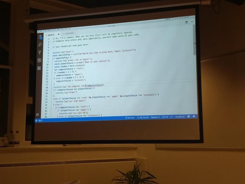 Read About Steph's Experience at Introduction to Programming