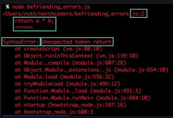 Making Friends with Errors in Your Code