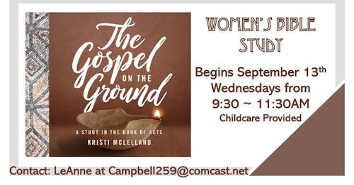 Women's Bible Study starts 9/13