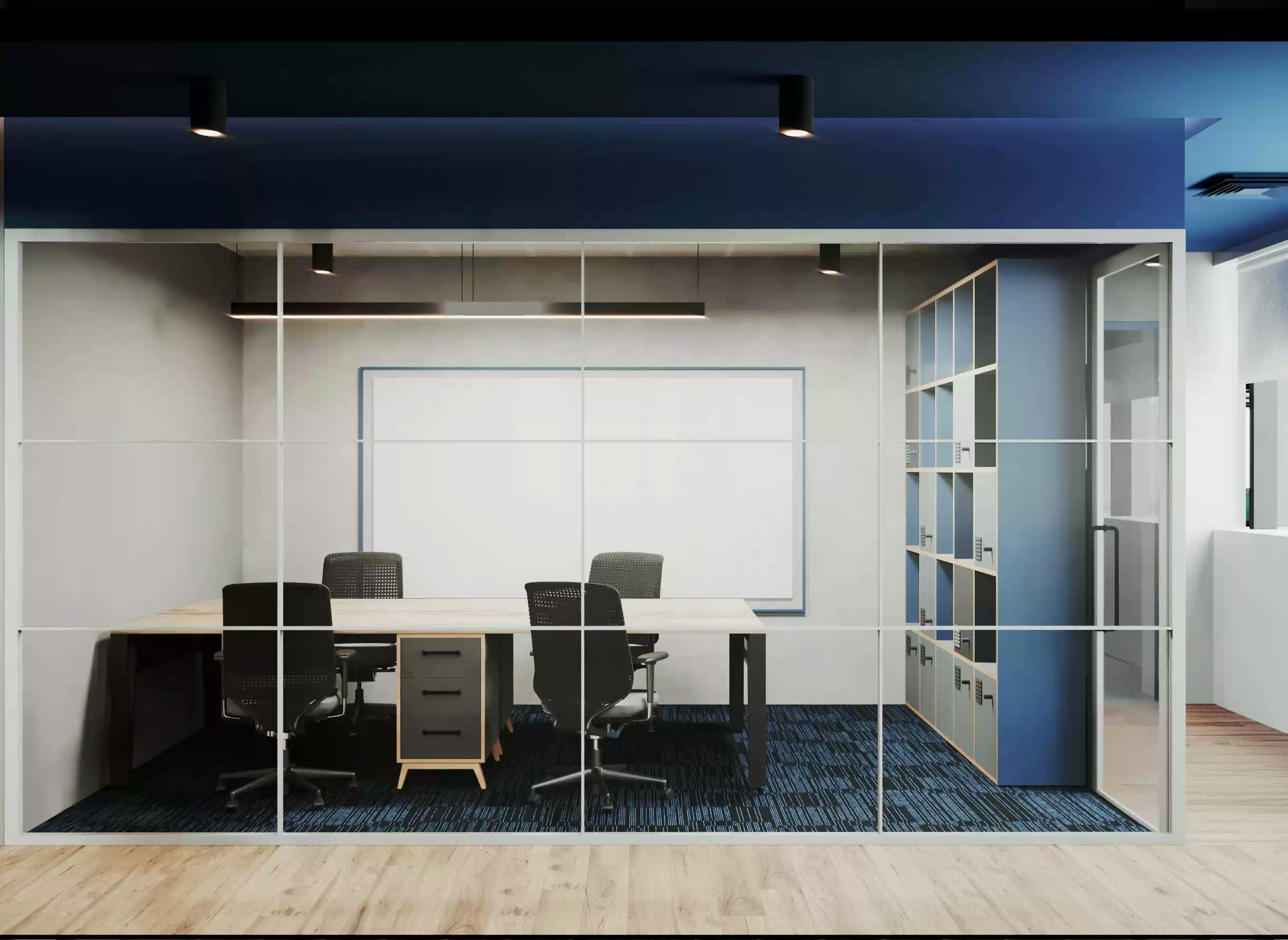 Modern conference room equipped for productive discussions