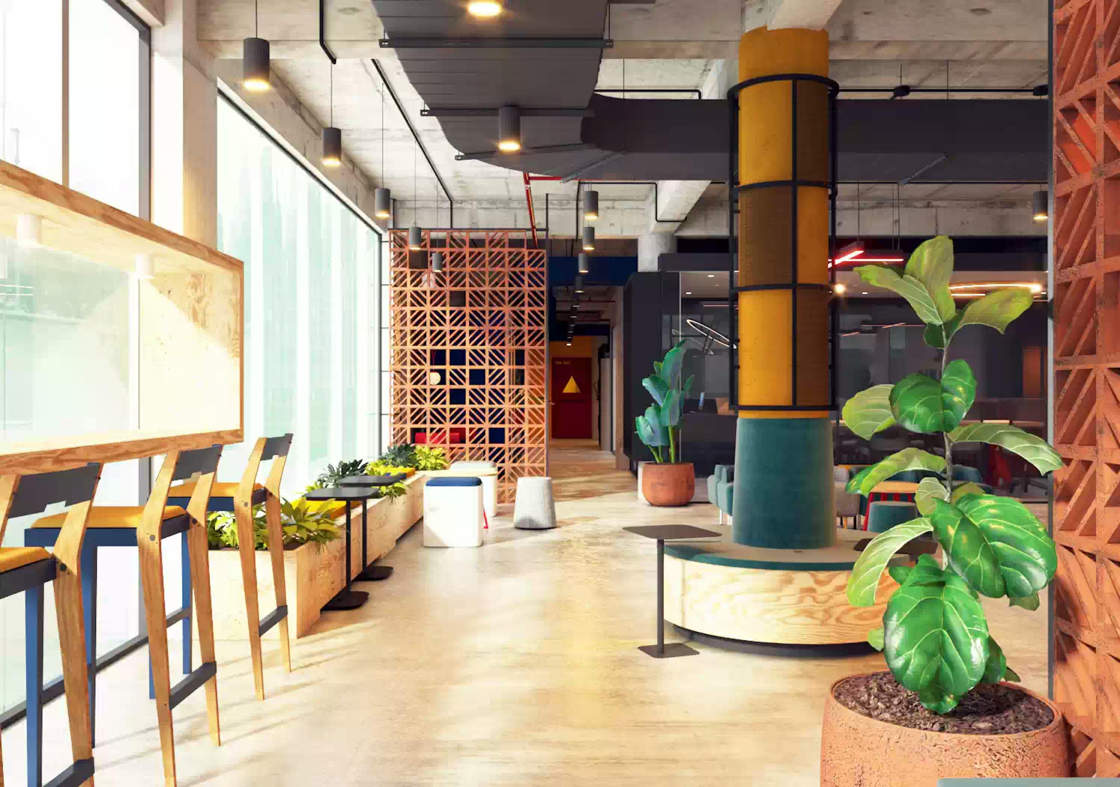 Chill-out lounge designed for unwinding and socializing