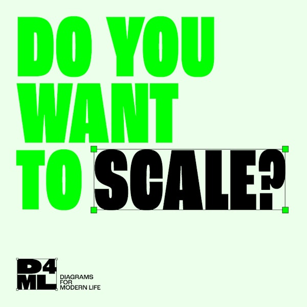 #16 Diagrams for Modern Life — Do You Want To Scale?