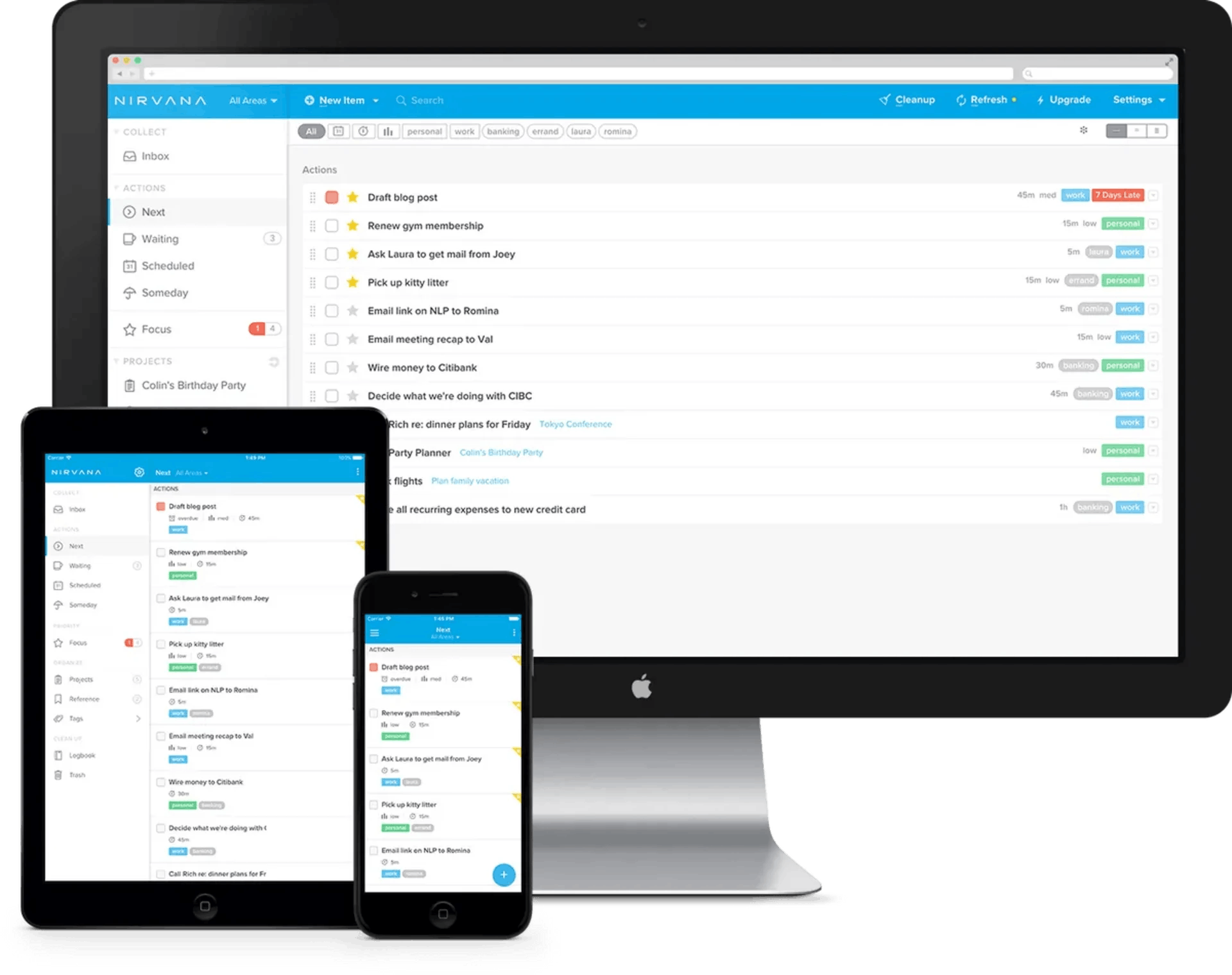 Image showcasing Nirvana app