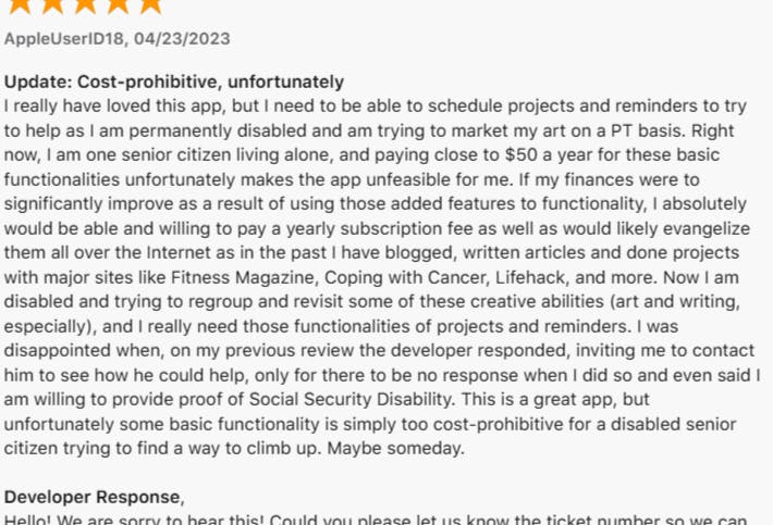 Todoist user review