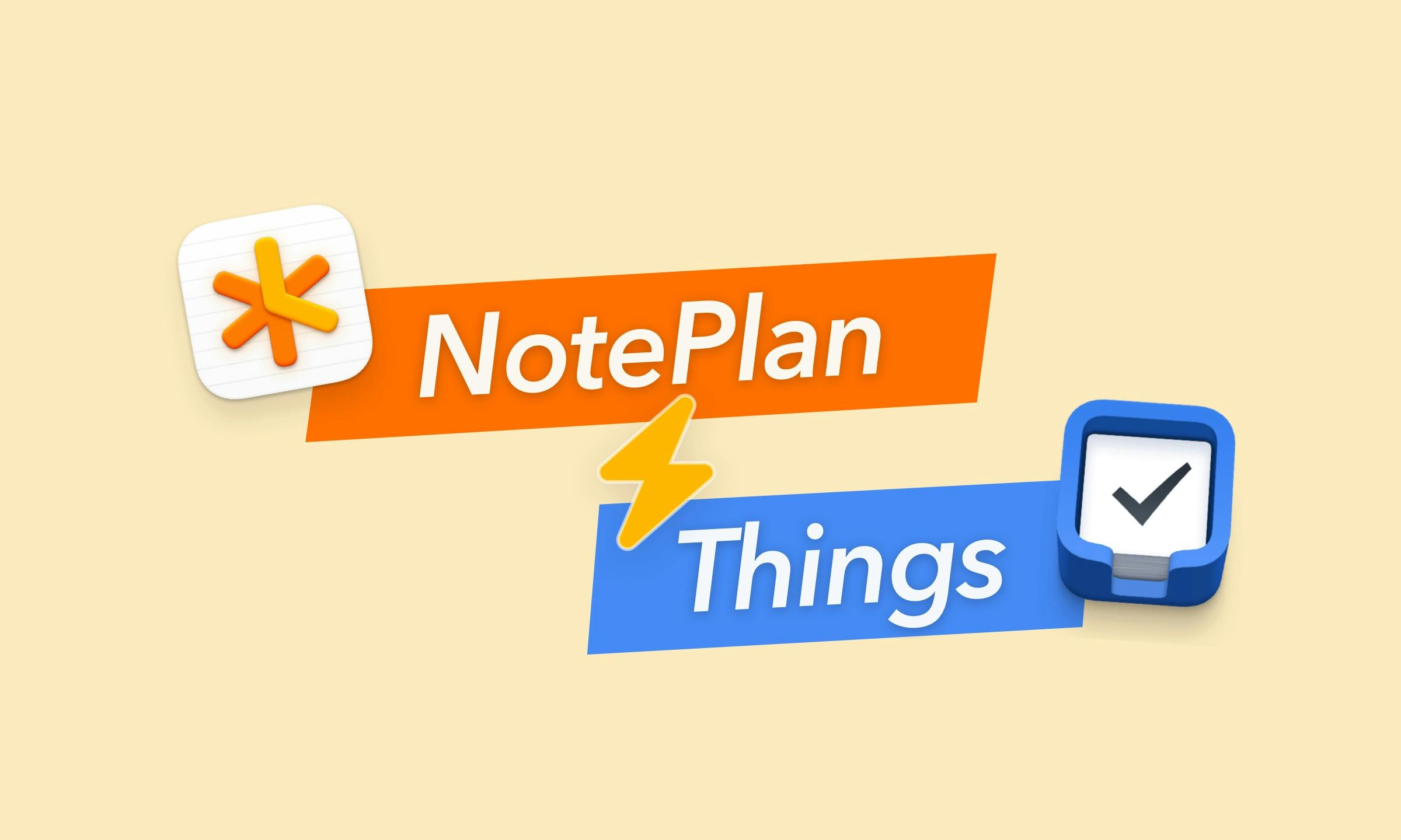 A Comparison between NotePlan and Things