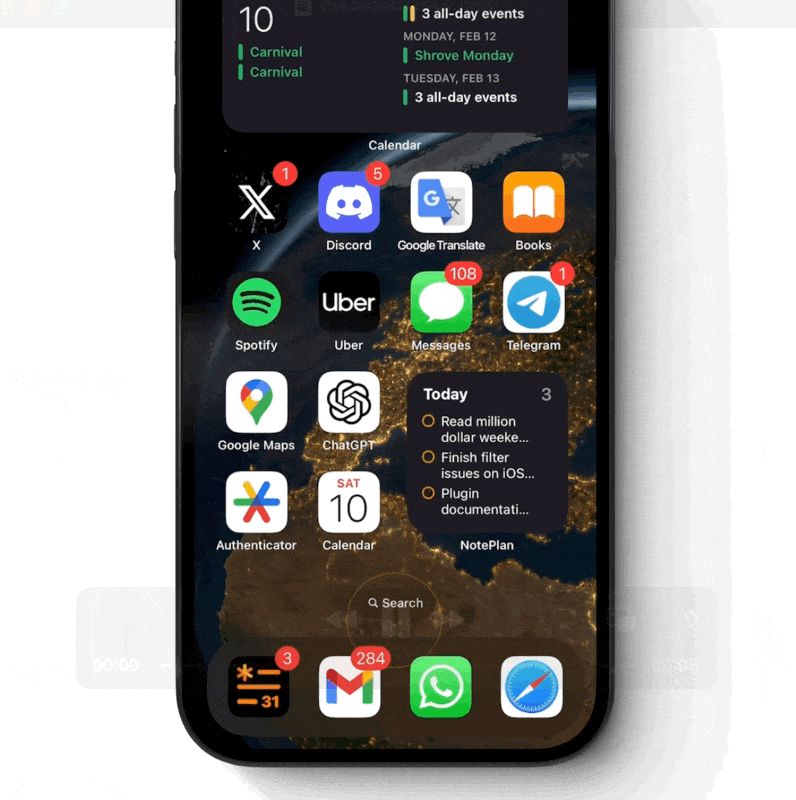 Quick Capture on iOS