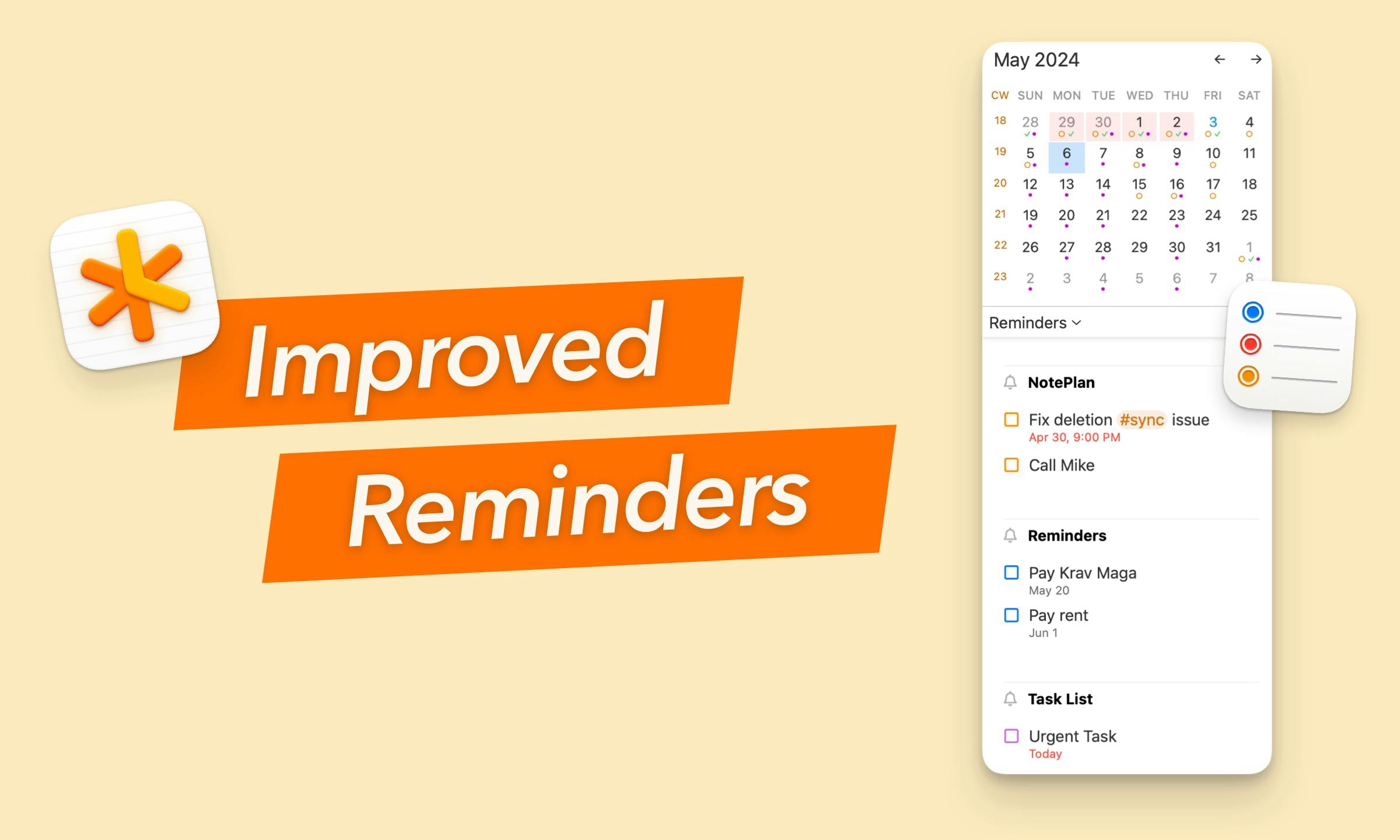 v3.11.2 Improved Reminders Integration