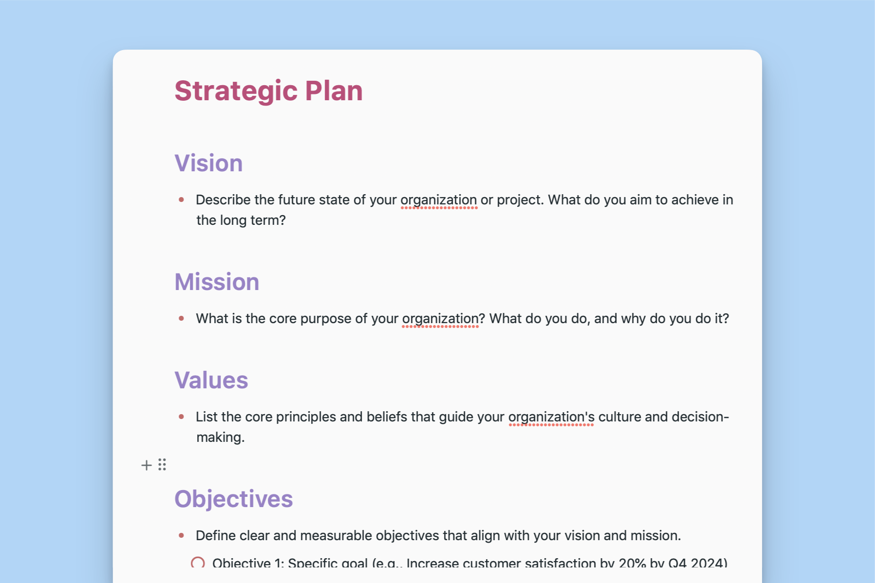Strategic Plan