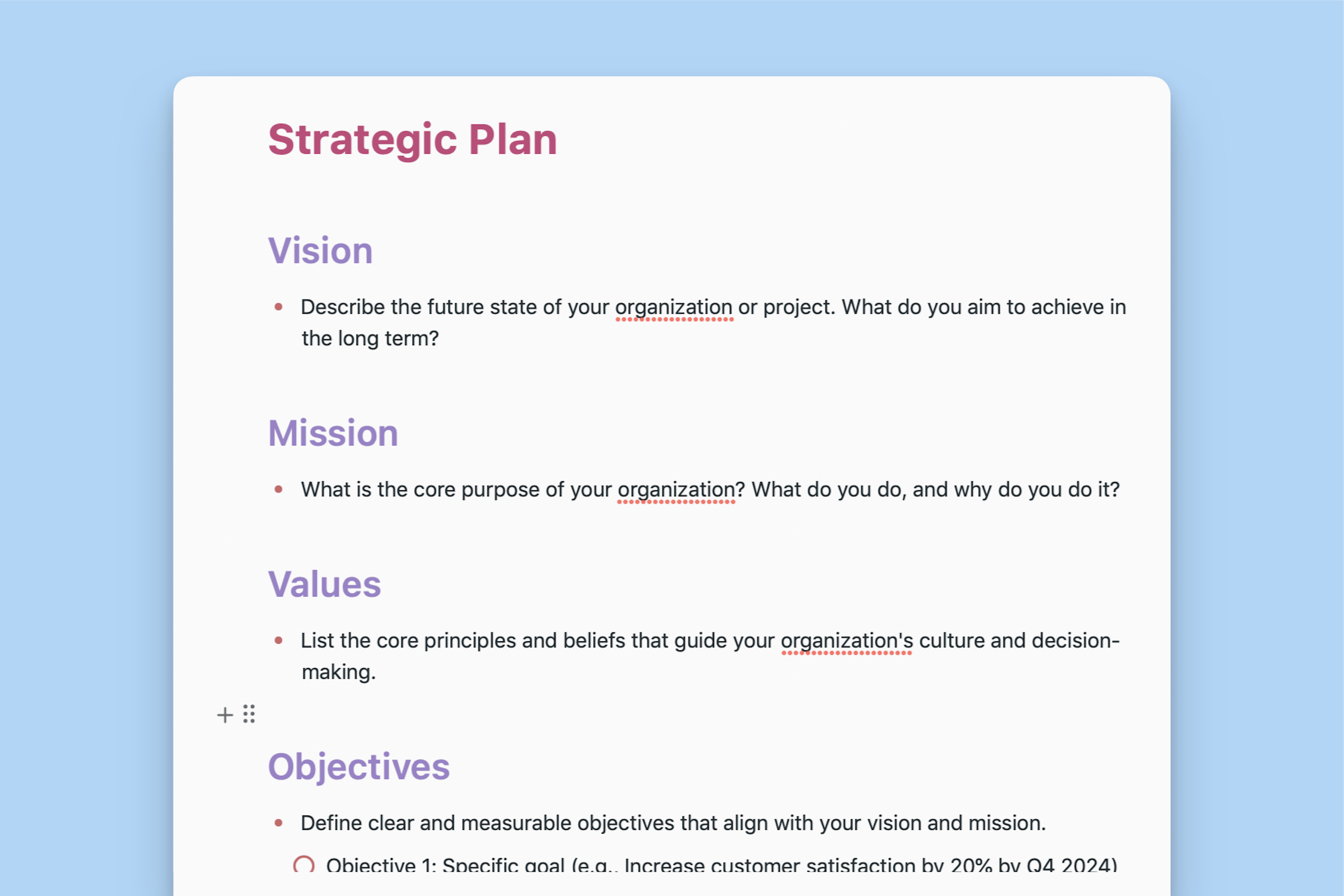 Strategic Plan