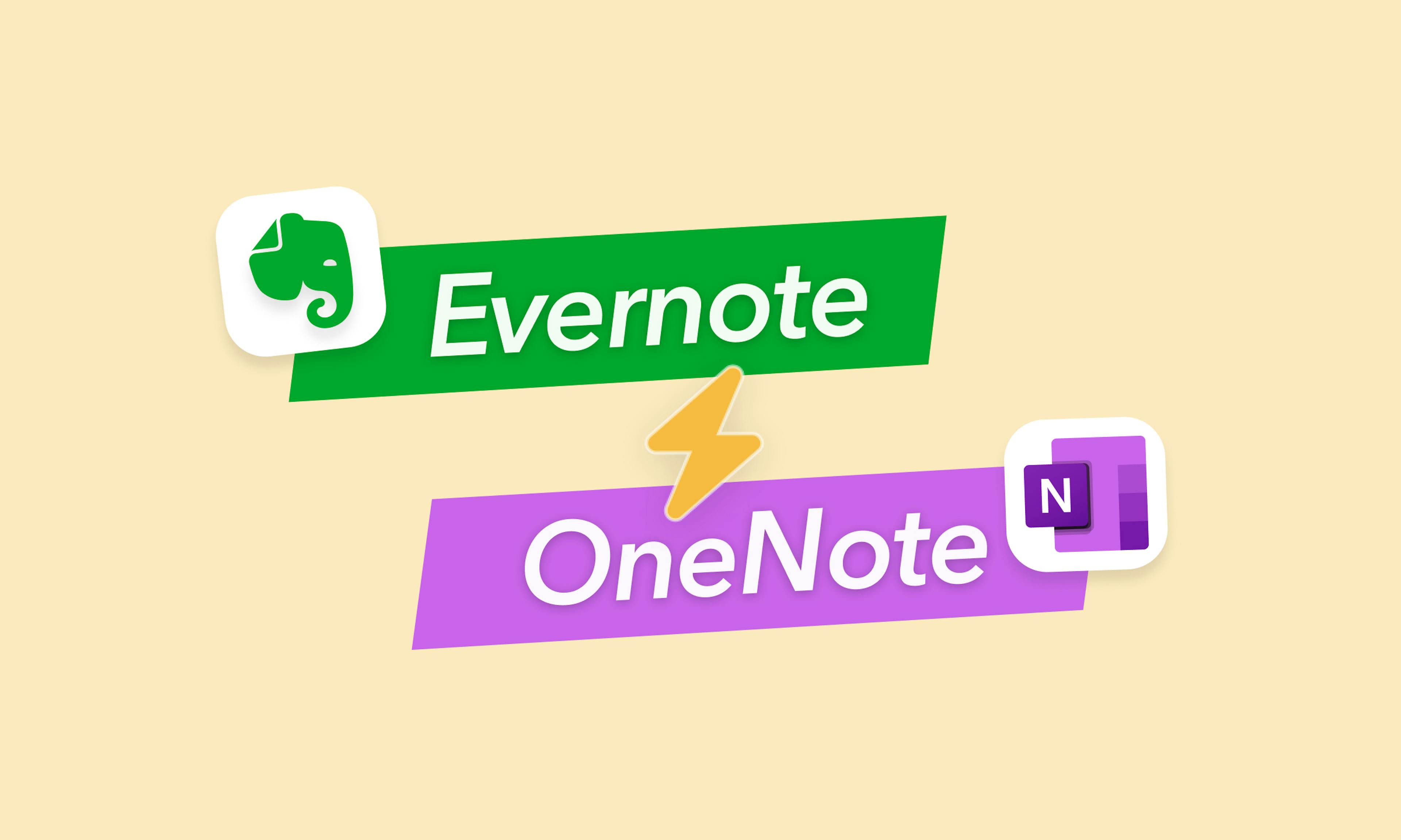 Evernote vs OneNote Cover Image