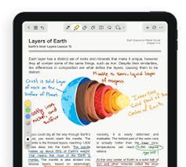 Noteshelf iPad App