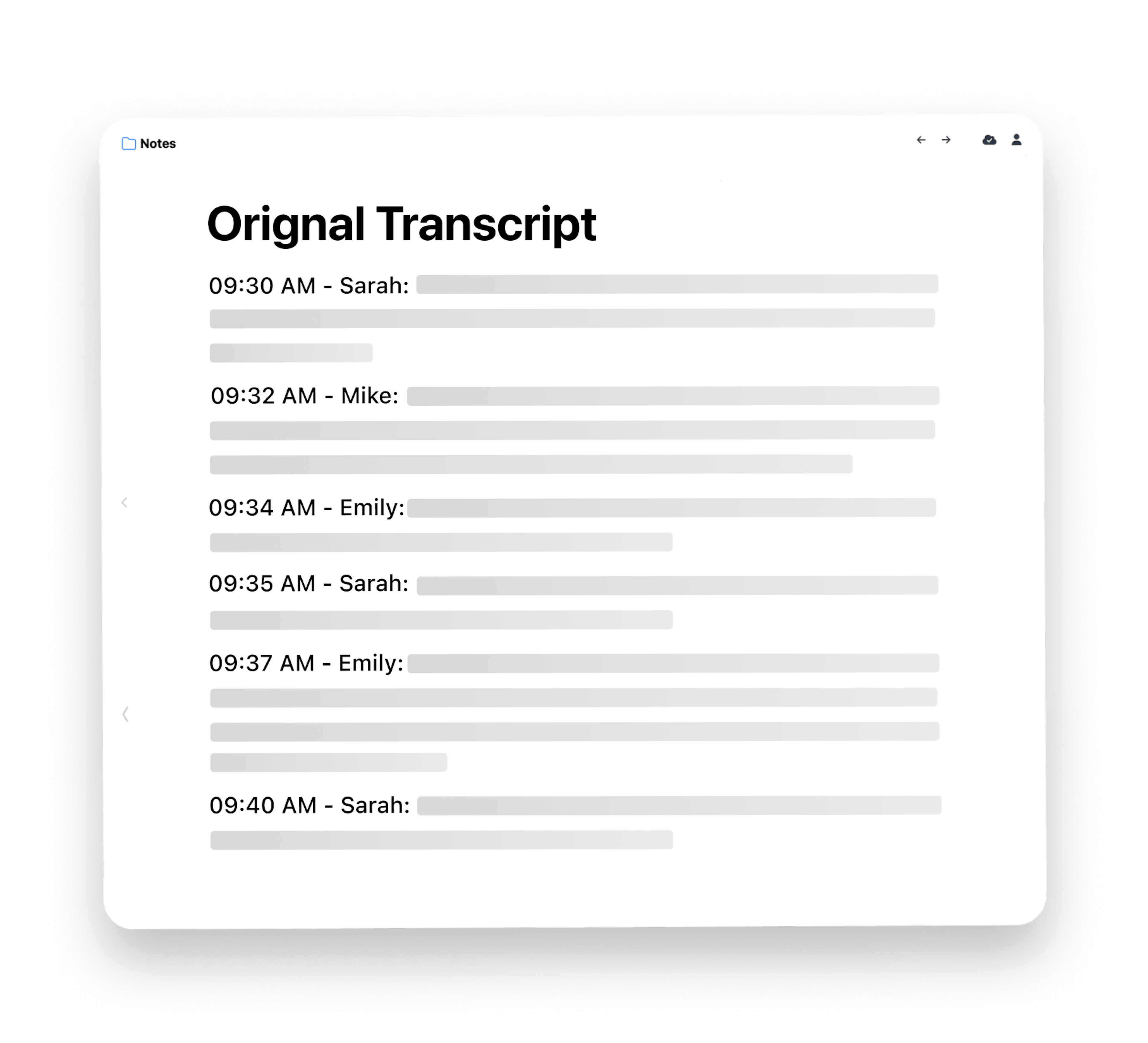 Google Meet Transcript