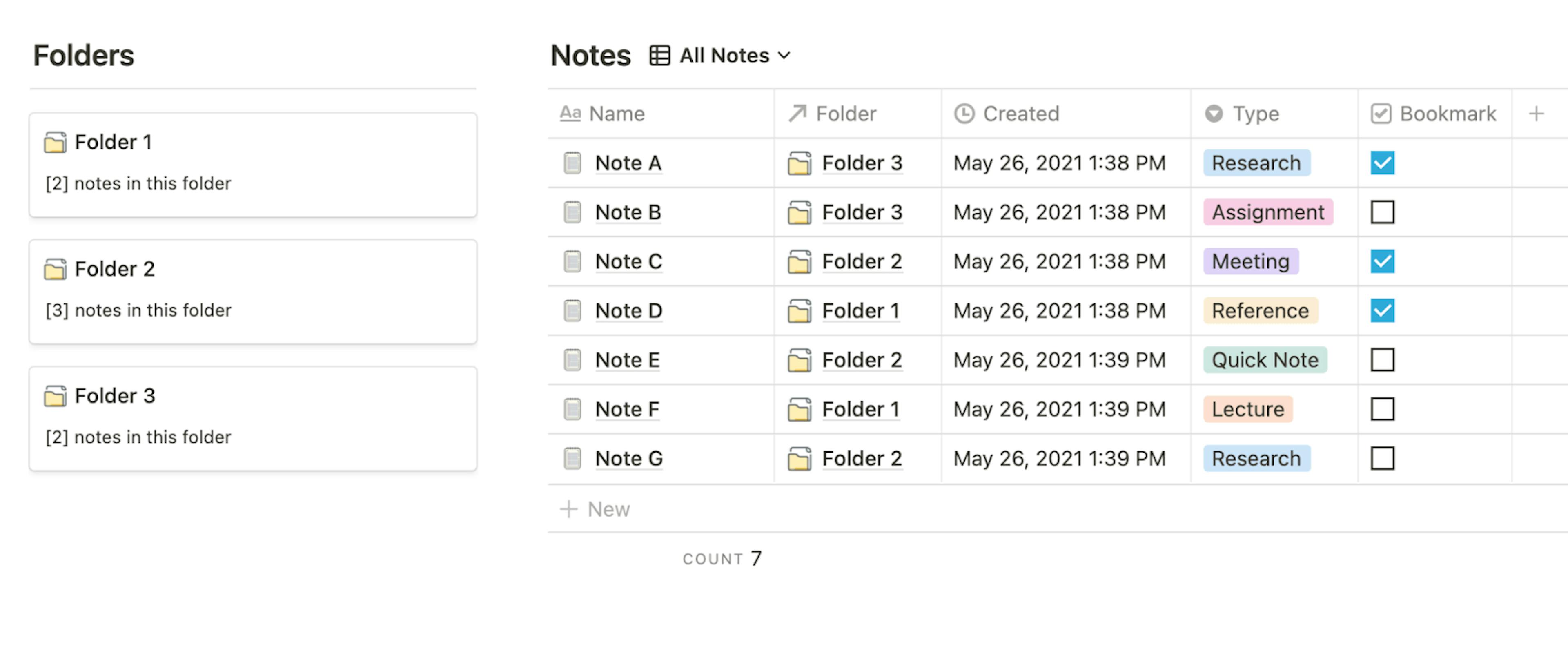 The image showcases the process of taking notes on Notion.