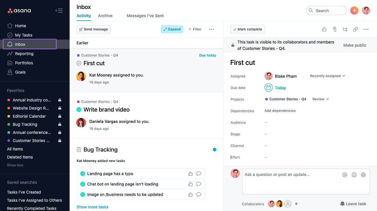 Image showcasing Asana App