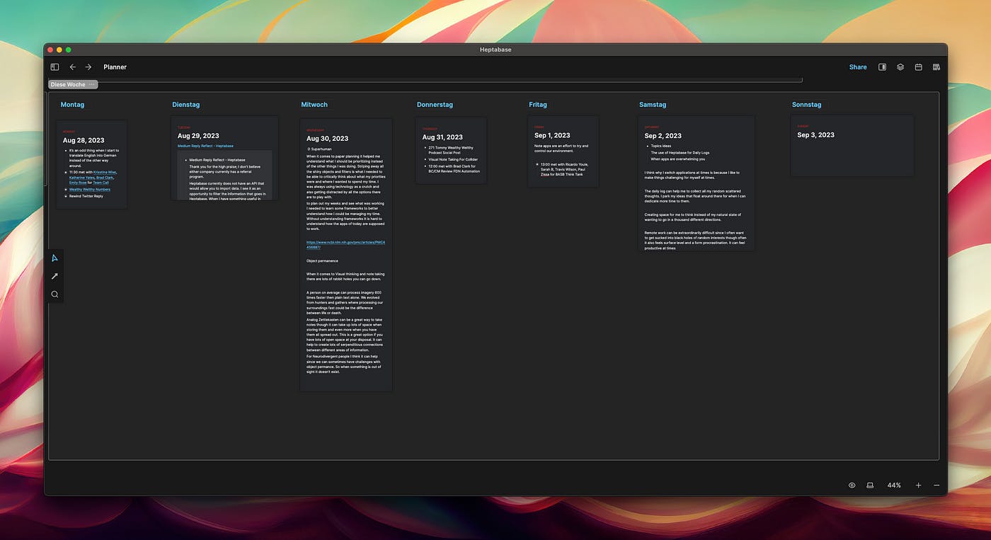 Heptabase as second brain