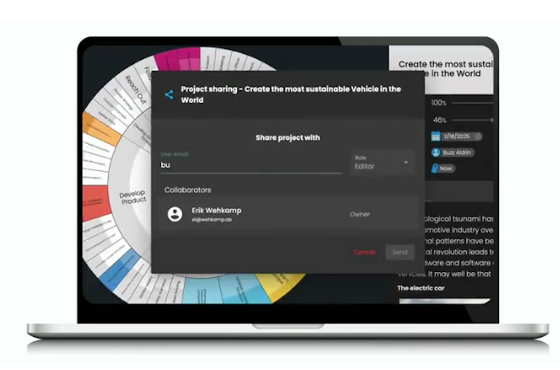 A screenshot of the Goalscape app - it is an image for the article "Goal Planner: 7 Best Goal Planners To Achieve Your Goals"