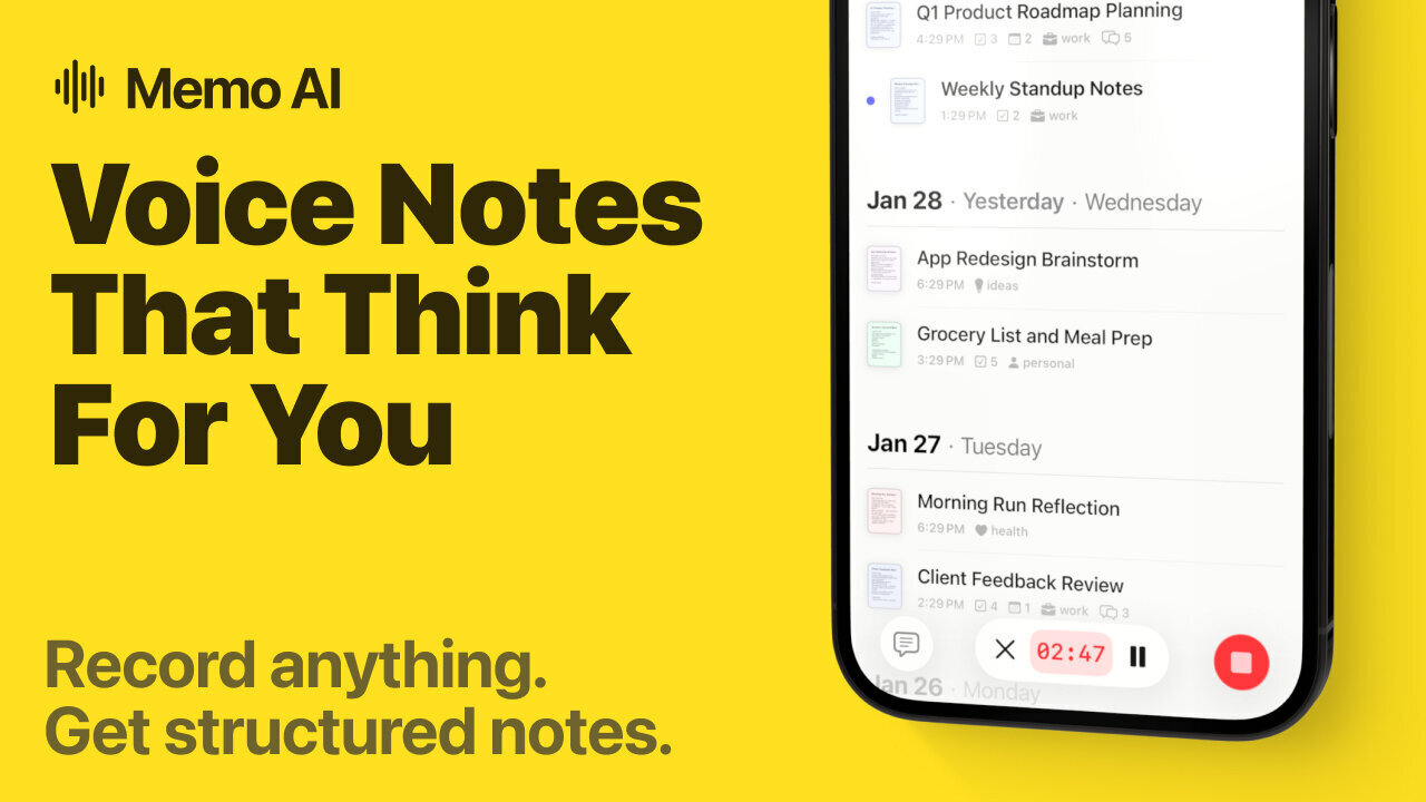 Memo AI is Available Now