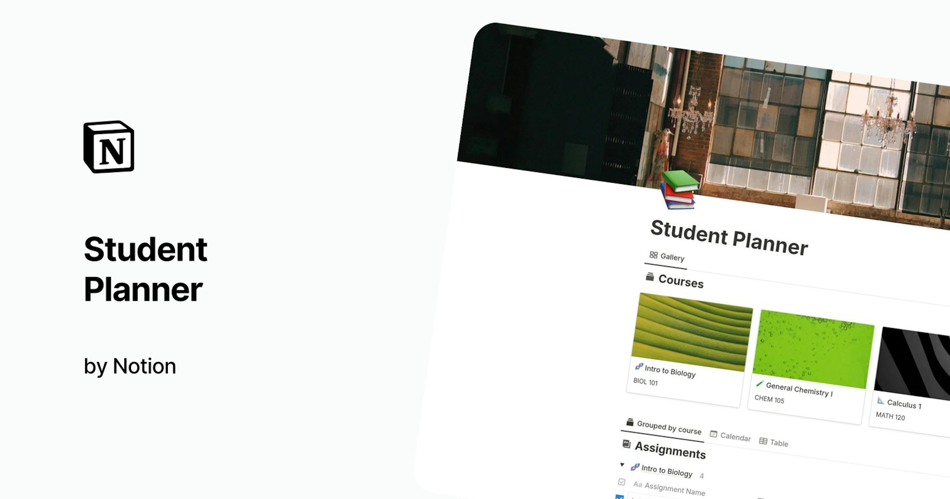 Student Planner by Notion