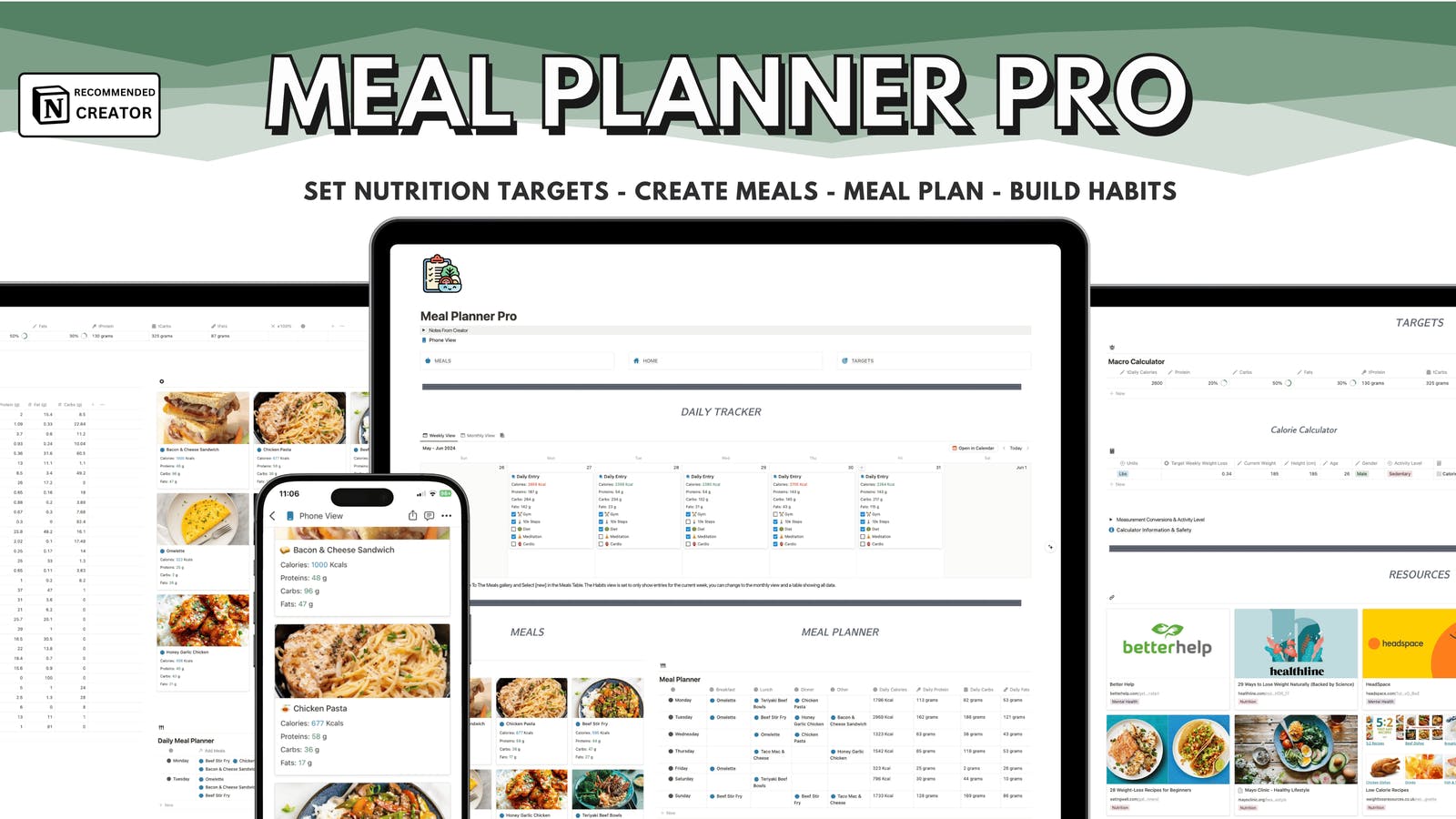 Meal Planner PRO | Calorie and Macro Counter by Harrison .png