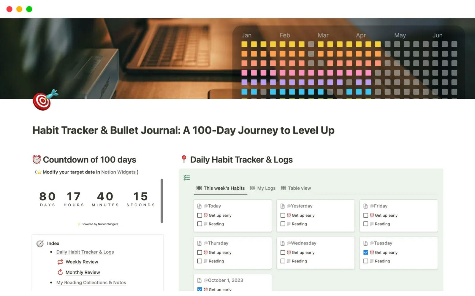 Habit Tracker & Bullet Journal by Ouyang .webp