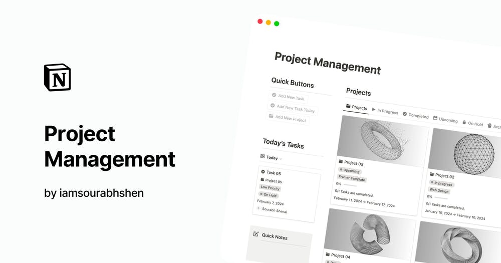 Project Management by iamsourabhshen