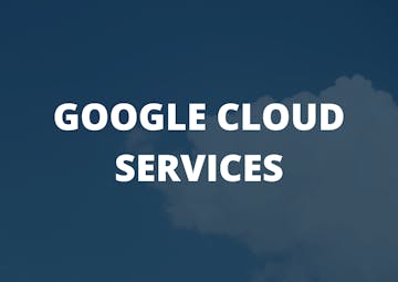 Diensten voor Google Cloud