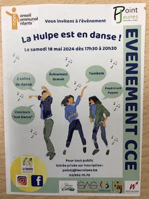 Si vous aimez la danse, ne manquez pas l'événement mis en place par le conseil communal des enfants de la commune.