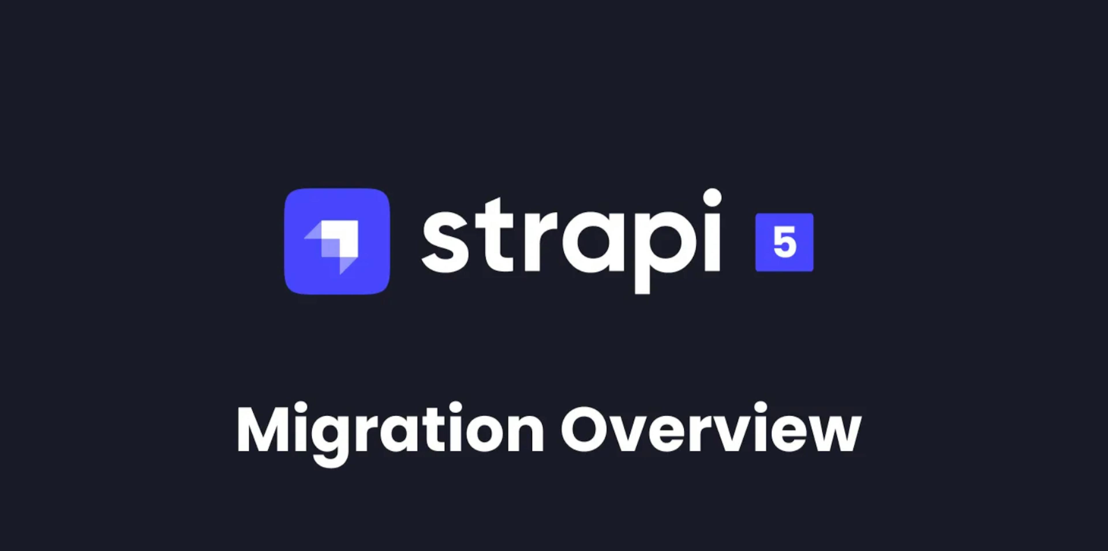 Strapi v5 migration cover