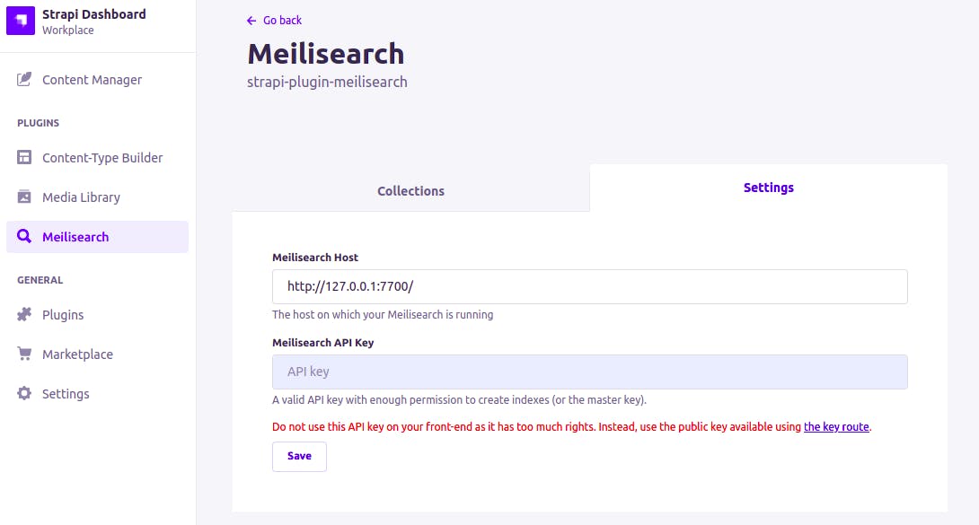Meilisearch plugin