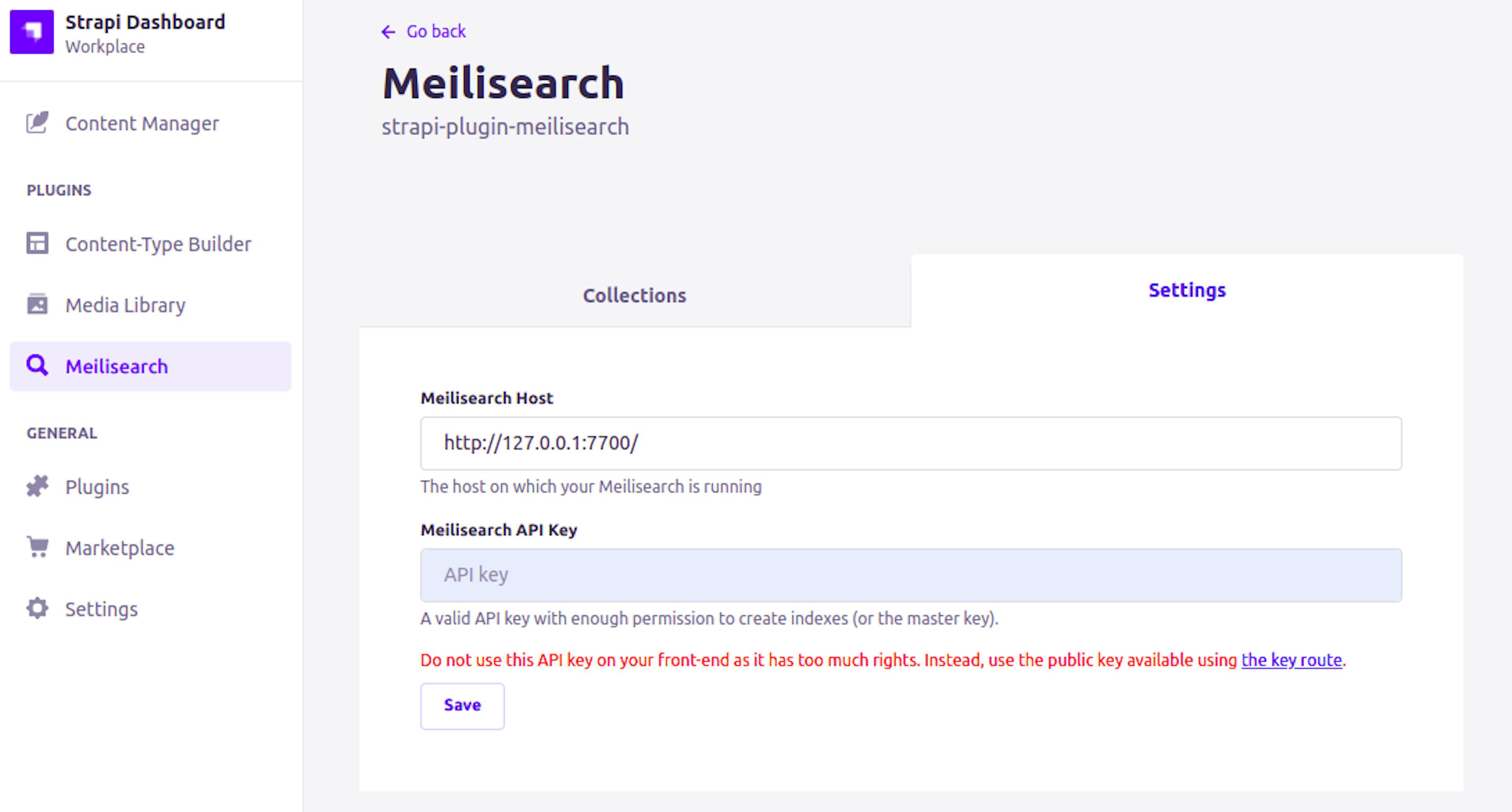 Meilisearch plugin