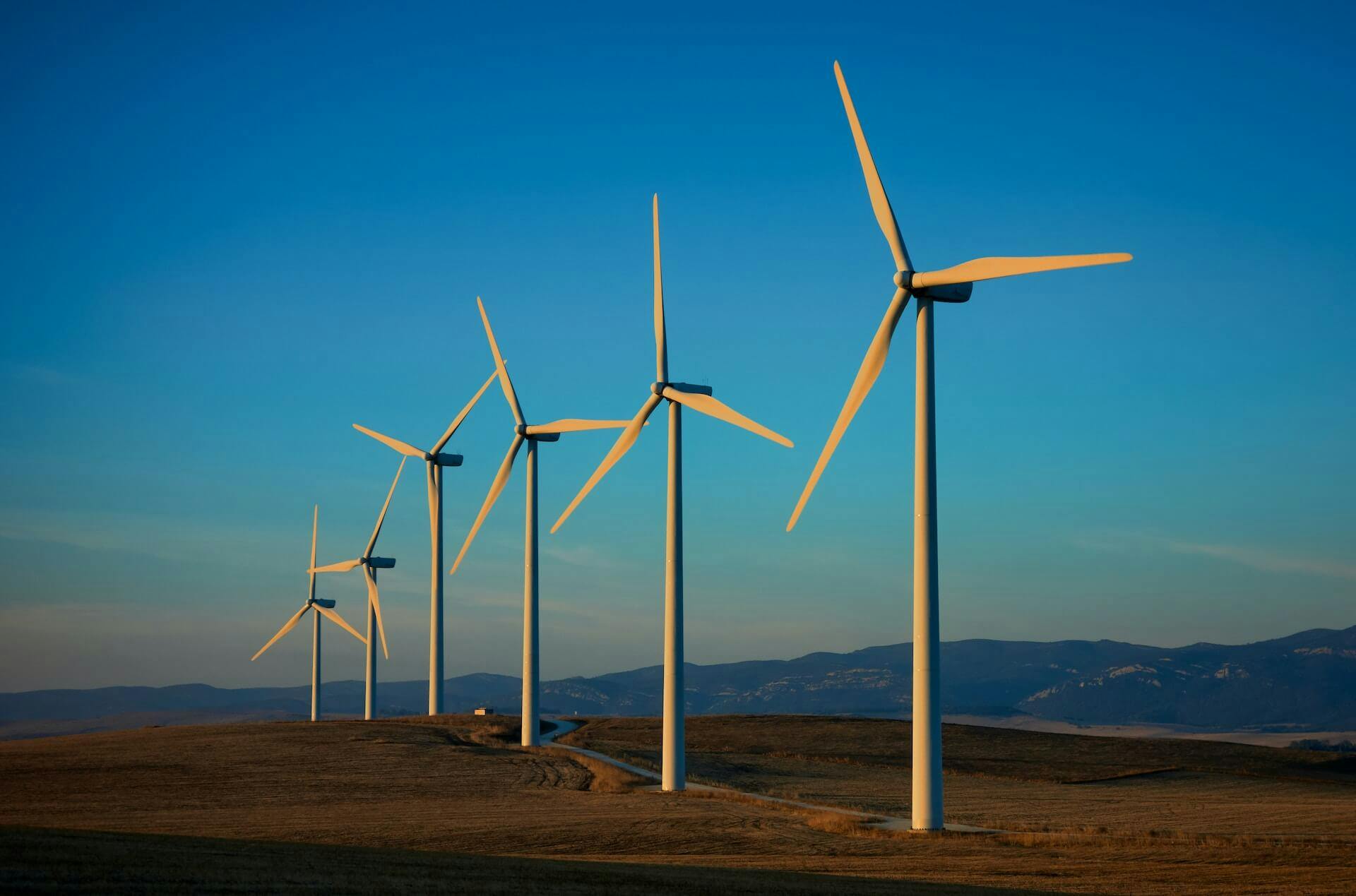 Moinhos de energia eólica