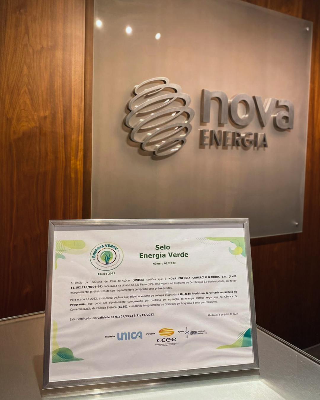 Selo de Energia Verde